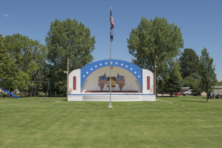 Cindy Bernard, Whipple Park Bandshell (Work Projects Administration, 1941-1942), Lingle, Wyoming, 2013