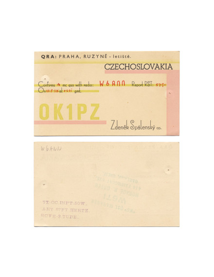 Cindy Bernard, OK1PZ, May 23, 1938 Czechoslovakia today: Czech Republic (independent 1993) 16 of 115 parts
