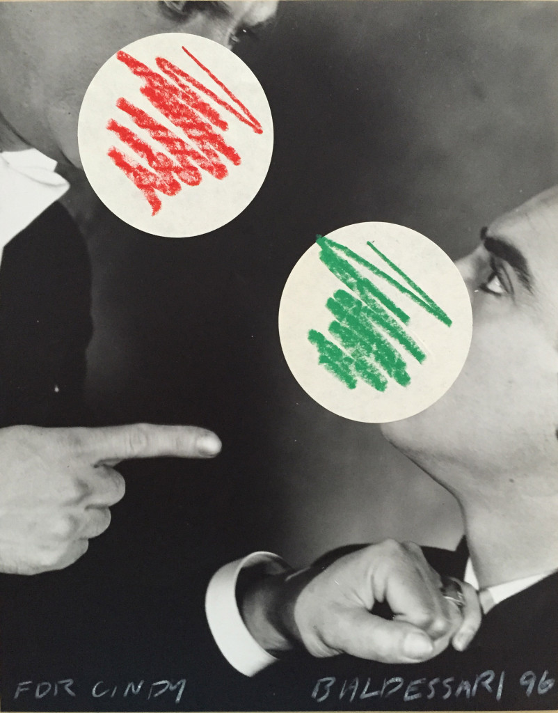 For Cindy by John Baldessari, 1996