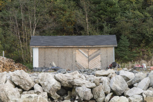 Cindy Bernard, Structure 9/26, Beaches, Newfoundland, 2013/2014