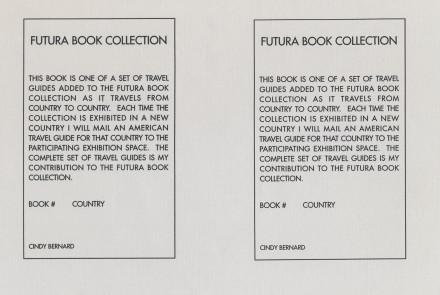 Cindy Bernard, Futura Book Collection, 1993