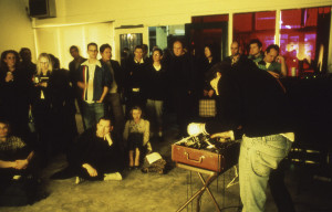 Cindy Bernard and Joseph Hammer, projections+sound, Goldman-Tevis Gallery, Los Angeles, March 17, 2001