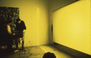Cindy Bernard and Joseph Hammer, projections+sound, Goldman-Tevis Gallery, Los Angeles, March 17, 2001