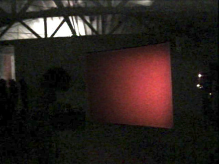 Cindy Bernard and Joseph Hammer, projections+sound, Sonopticon 99, organized by the Foundation for Art Resources, 1999