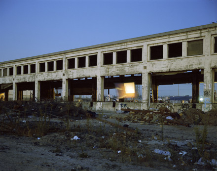 Cindy Bernard, Location Proposal #2: Shot 9, Santa Fe Building, January 2001