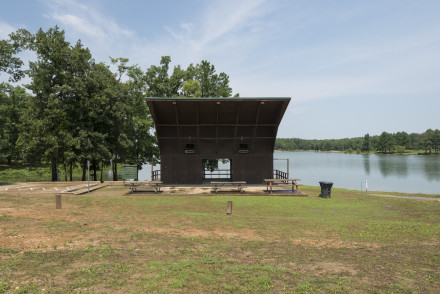 Cindy Bernard, The Craighead Forest Bandshell (The Blues Club, 2003), Jonesboro, Arkansas, 2013