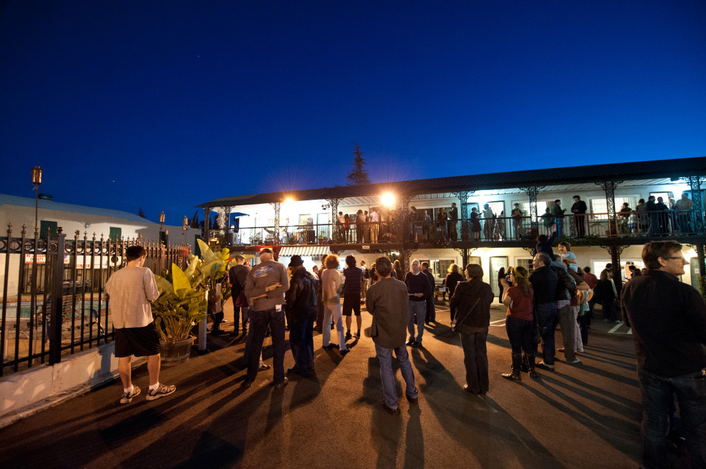 Welcome Inn Time Machine, Cindy Bernard, Producer and co-curator for SASSAS (Photo by Timothy Norris)