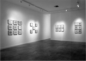 Cindy Bernard, Security Envelope Installation view, Michael Kohn Gallery, May 1988