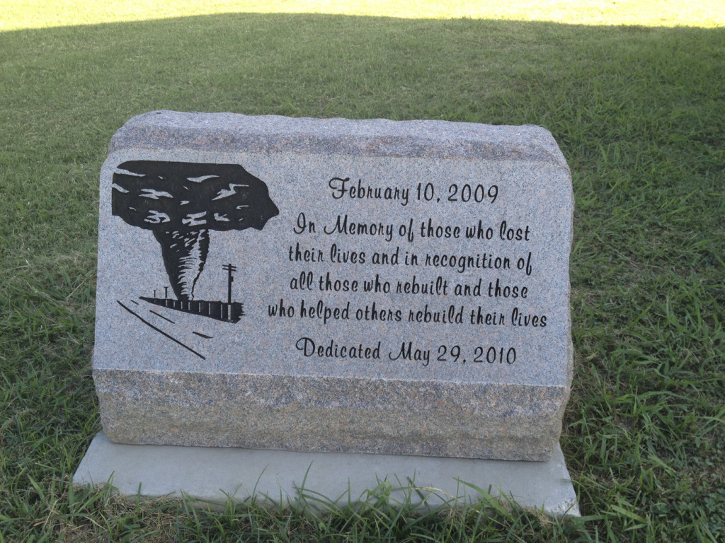 Lone Grove Tornado Memorial, Oklahoma