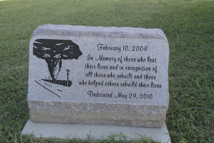 Lone Grove Tornado Memorial, Oklahoma