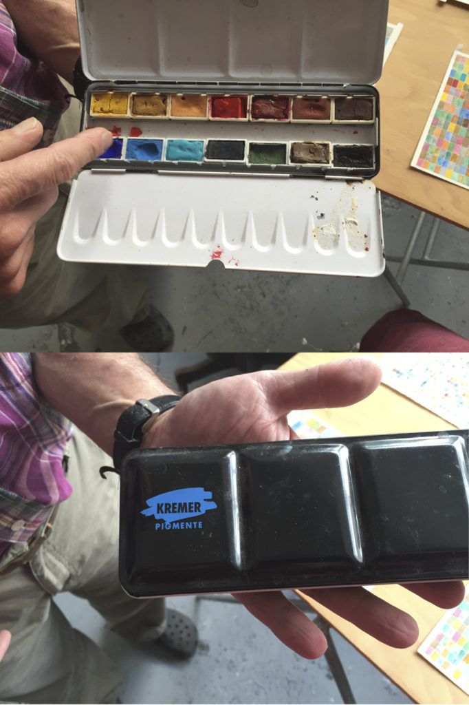 Howard's Kremer watercolor box